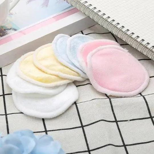 Orighty 7-Day Reusable Makeup Remover Cloths – Premium Pads for Eyes, Lips & Foundation, Clean Makeup with Water, Rainbow Set for Women