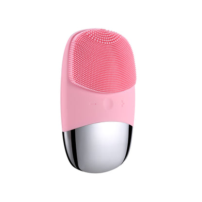 Mini Silicone Electric Facial Cleansing Brush – Waterproof Face Cleanser & Skin Massager for Deep Pore Cleaning & Exfoliation (USA)