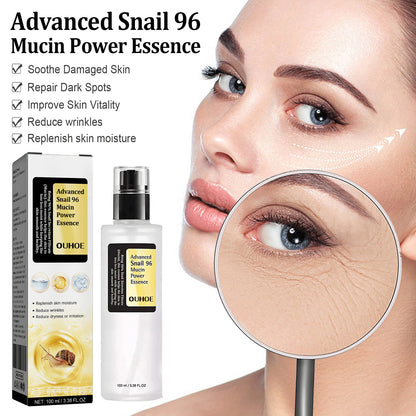 Snail Mucin Collagen Facial Serum – Hydrating Anti-Aging Essence for Brightening, Firming & Skin Repair