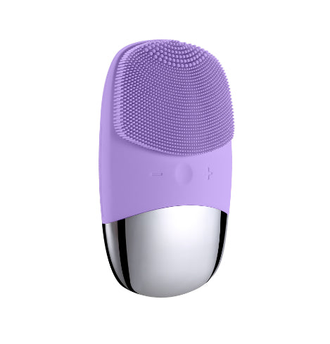 Mini Silicone Electric Facial Cleansing Brush – Waterproof Face Cleanser & Skin Massager for Deep Pore Cleaning & Exfoliation (USA)