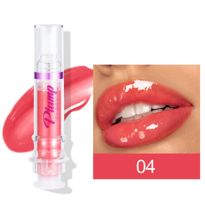 New Tube Lip Gloss – Rich Color, Slight Plumping Effect, Mirror Shine Liquid Lipstick, Hydrating Honey Glass Finish Lip Color (USA)