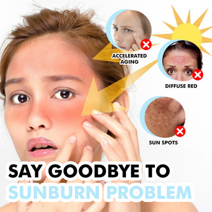 Hyaluronic Acid Sunscreen Stick SPF UV Protection – Moisturizing Sunblock for Face, Sunburn Relief & Redness Repair (USA)
