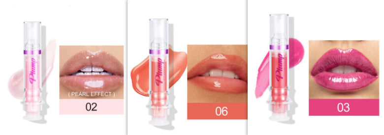 New Tube Lip Gloss – Rich Color, Slight Plumping Effect, Mirror Shine Liquid Lipstick, Hydrating Honey Glass Finish Lip Color (USA)