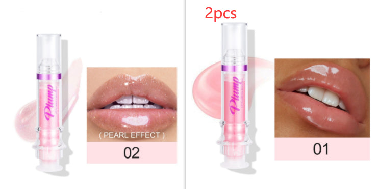 New Tube Lip Gloss – Rich Color, Slight Plumping Effect, Mirror Shine Liquid Lipstick, Hydrating Honey Glass Finish Lip Color (USA)