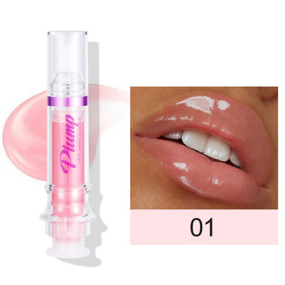 New Tube Lip Gloss – Rich Color, Slight Plumping Effect, Mirror Shine Liquid Lipstick, Hydrating Honey Glass Finish Lip Color (USA)