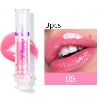New Tube Lip Gloss – Rich Color, Slight Plumping Effect, Mirror Shine Liquid Lipstick, Hydrating Honey Glass Finish Lip Color (USA)