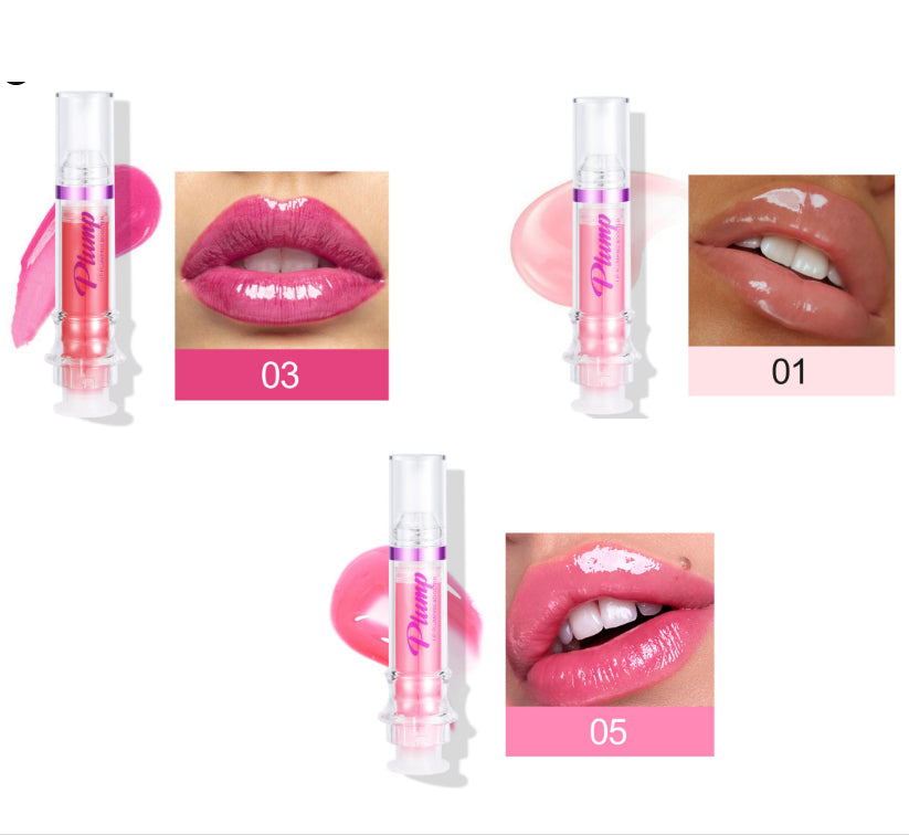 New Tube Lip Gloss – Rich Color, Slight Plumping Effect, Mirror Shine Liquid Lipstick, Hydrating Honey Glass Finish Lip Color (USA)