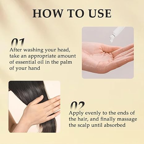 زيت لنمو الشعر – تركيبة ضد تساقط الشعر، لنمو سريع وتكثيف (الإمارات)