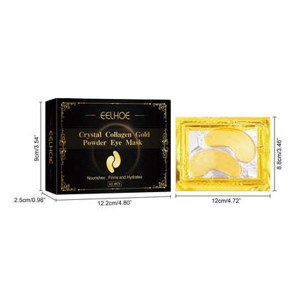 EELHOE Collagen Gold Eye Mask Patches – Anti-Aging Under Eye Patches for Dark Circles, Puffiness & Wrinkle Repair (USA)