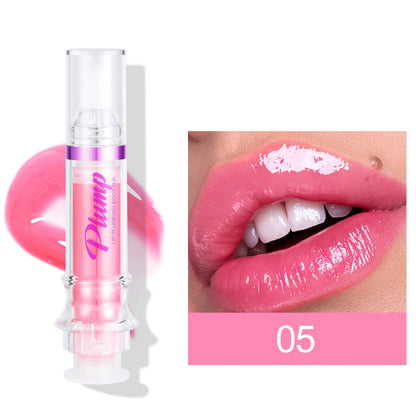 New Tube Lip Gloss – Rich Color, Slight Plumping Effect, Mirror Shine Liquid Lipstick, Hydrating Honey Glass Finish Lip Color (USA)