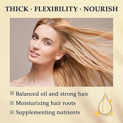 زيت لنمو الشعر – تركيبة ضد تساقط الشعر، لنمو سريع وتكثيف (الإمارات)