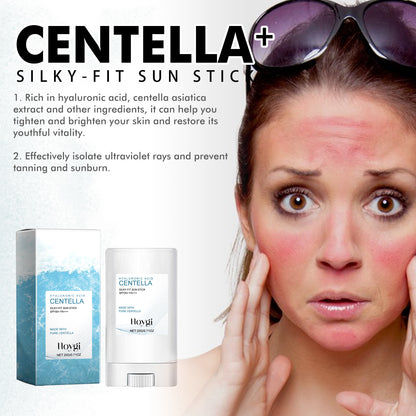 Hyaluronic Acid Sunscreen Stick SPF UV Protection – Moisturizing Sunblock for Face, Sunburn Relief & Redness Repair (USA)