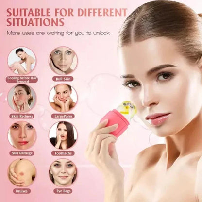 بكرة الوجه الثلجية المتوهجة - أداة لشد البشرة وتخفيف الانتفاخ لبشرة مشرقة ومنتعشة (الإمارات العربية المتحدة)