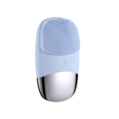 Mini Silicone Electric Facial Cleansing Brush – Waterproof Face Cleanser & Skin Massager for Deep Pore Cleaning & Exfoliation (USA)
