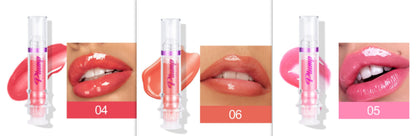 New Tube Lip Gloss – Rich Color, Slight Plumping Effect, Mirror Shine Liquid Lipstick, Hydrating Honey Glass Finish Lip Color (USA)