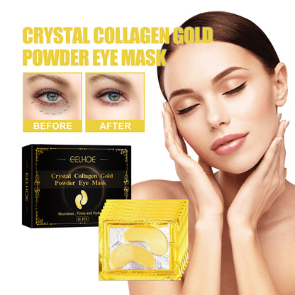 EELHOE Collagen Gold Eye Mask Patches – Anti-Aging Under Eye Patches for Dark Circles, Puffiness & Wrinkle Repair (USA)