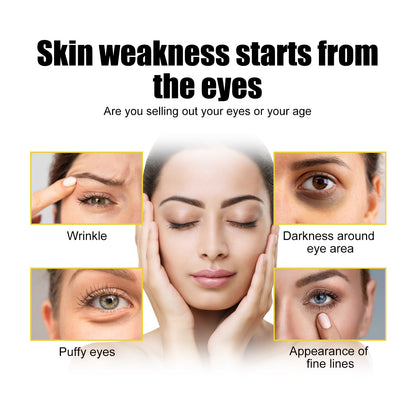 EELHOE Collagen Gold Eye Mask Patches – Anti-Aging Under Eye Patches for Dark Circles, Puffiness & Wrinkle Repair (USA)