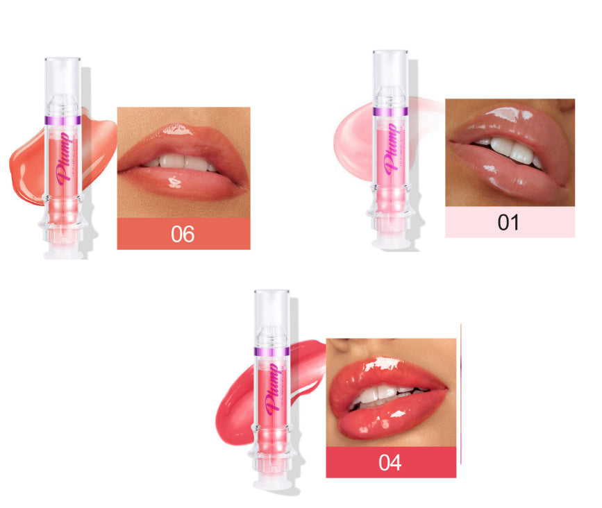 New Tube Lip Gloss – Rich Color, Slight Plumping Effect, Mirror Shine Liquid Lipstick, Hydrating Honey Glass Finish Lip Color (USA)