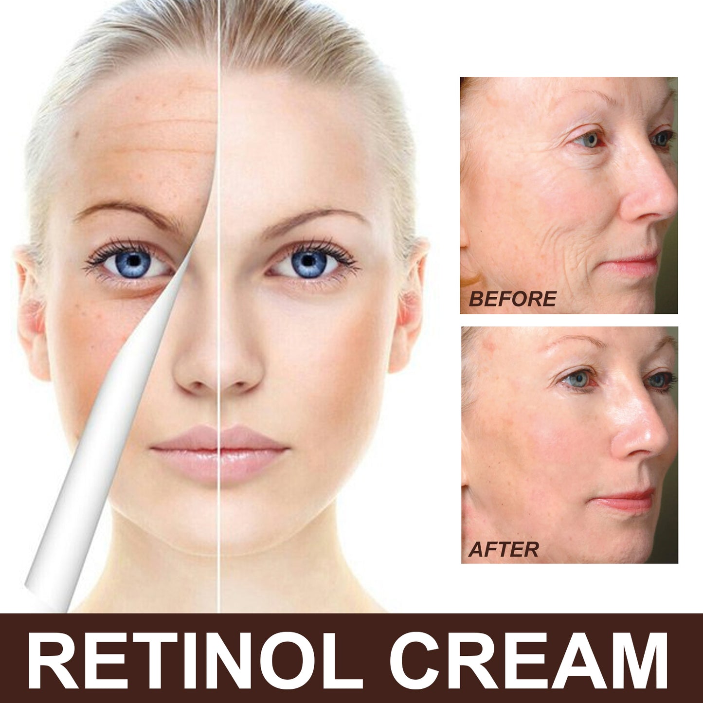 EELHOE Retinol Anti-Aging Cream – Firming, Brightening & Deep Moisturizing Face Cream for Wrinkles, Fine Lines & Youthful Skin Care Treatment( USA)