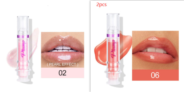 New Tube Lip Gloss – Rich Color, Slight Plumping Effect, Mirror Shine Liquid Lipstick, Hydrating Honey Glass Finish Lip Color (USA)