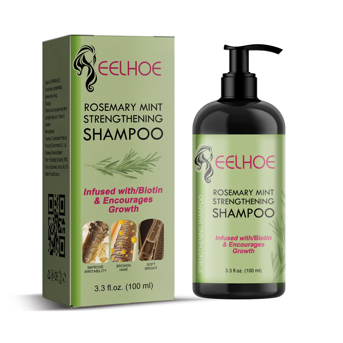 EELHOE Hair Growth & Repair Serum – Thickening Treatment for Hairline, Roots & Scalp | Moisturizing Anti-Hair Loss Formula (USA)