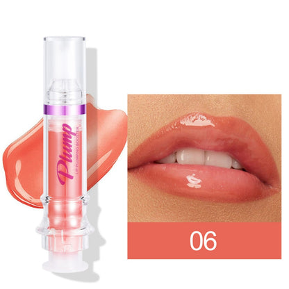 New Tube Lip Gloss – Rich Color, Slight Plumping Effect, Mirror Shine Liquid Lipstick, Hydrating Honey Glass Finish Lip Color (USA)
