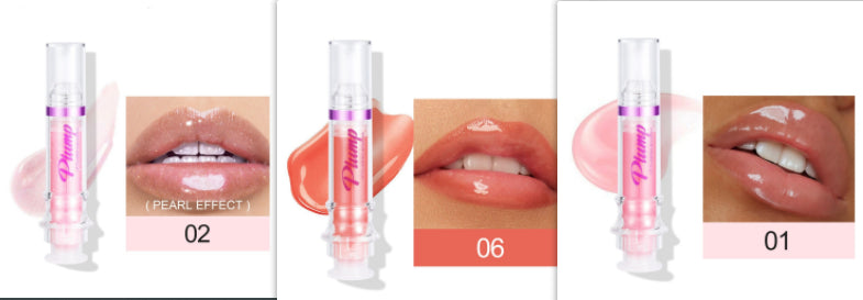 New Tube Lip Gloss – Rich Color, Slight Plumping Effect, Mirror Shine Liquid Lipstick, Hydrating Honey Glass Finish Lip Color (USA)