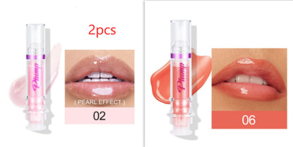 New Tube Lip Gloss – Rich Color, Slight Plumping Effect, Mirror Shine Liquid Lipstick, Hydrating Honey Glass Finish Lip Color (USA)