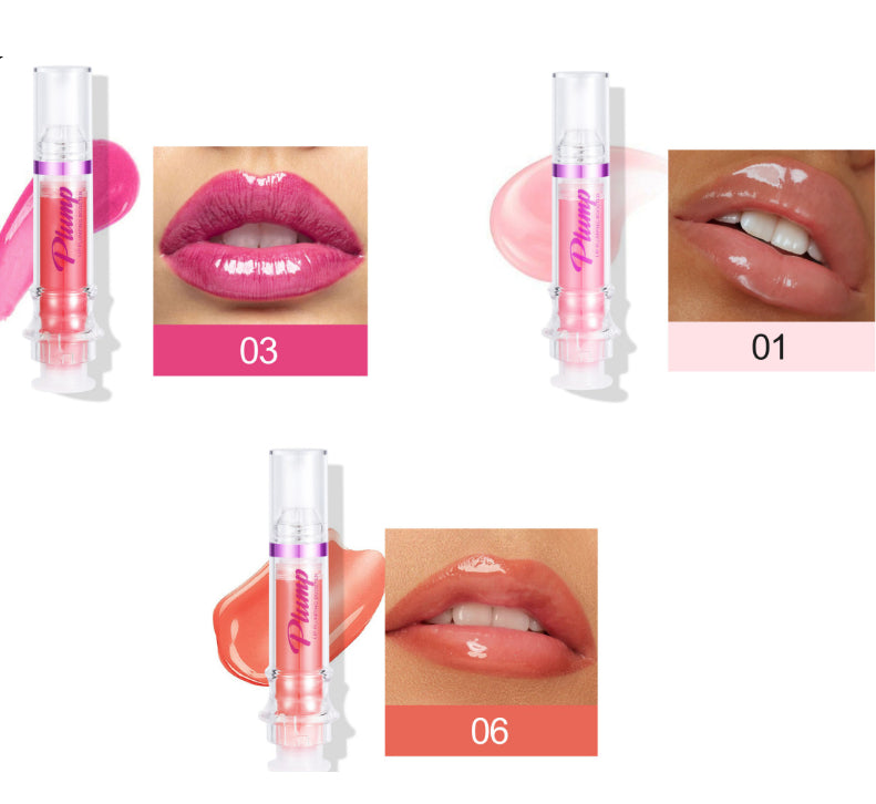 New Tube Lip Gloss – Rich Color, Slight Plumping Effect, Mirror Shine Liquid Lipstick, Hydrating Honey Glass Finish Lip Color (USA)