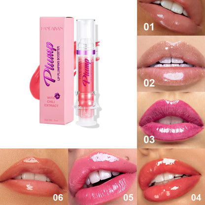 New Tube Lip Gloss – Rich Color, Slight Plumping Effect, Mirror Shine Liquid Lipstick, Hydrating Honey Glass Finish Lip Color (USA)