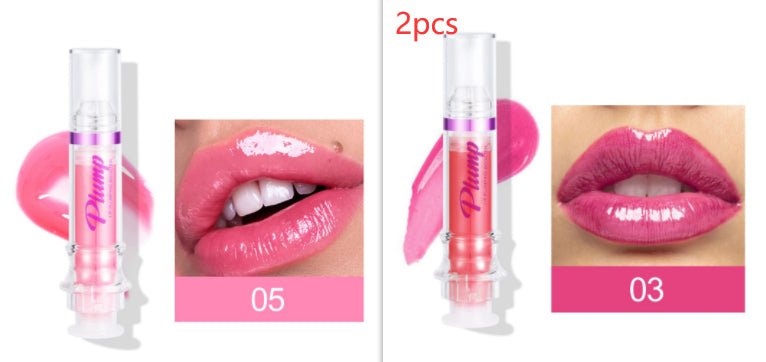 New Tube Lip Gloss – Rich Color, Slight Plumping Effect, Mirror Shine Liquid Lipstick, Hydrating Honey Glass Finish Lip Color (USA)