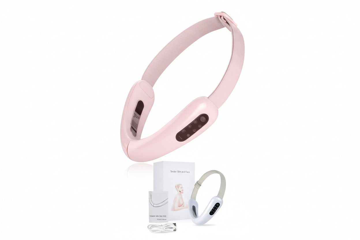 3-in-1 Microcurrent IPL Facial Lifting Massager – Skin Tightening, Anti-Aging & Face Contouring Device (UAE)